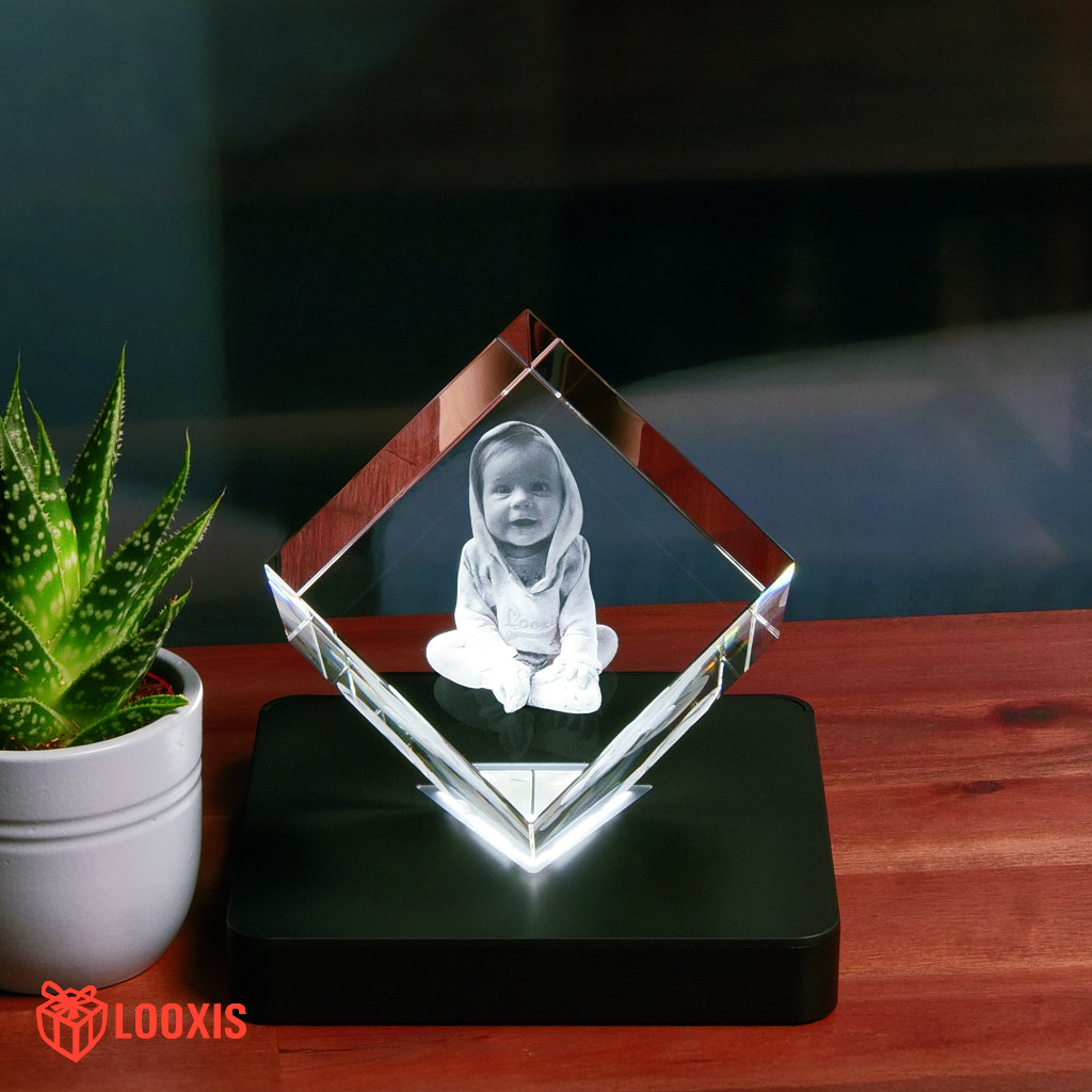 3D-Glasstein PRECIOUS L